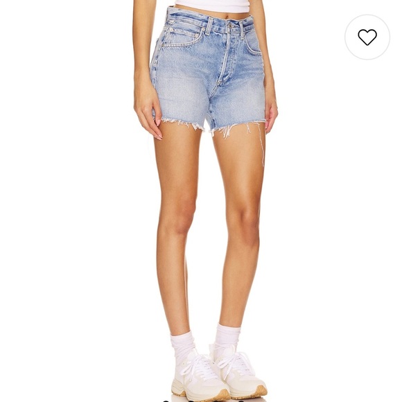 Citizens of Humanity Annabelle Vintage Relaxed Denim Shorts - Picture 2 of 8